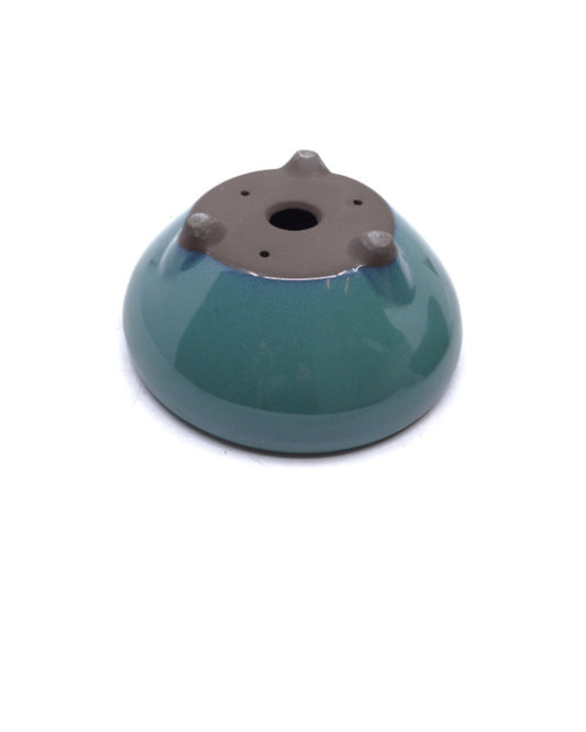 Pot à bonsaï rond vert 19 cm