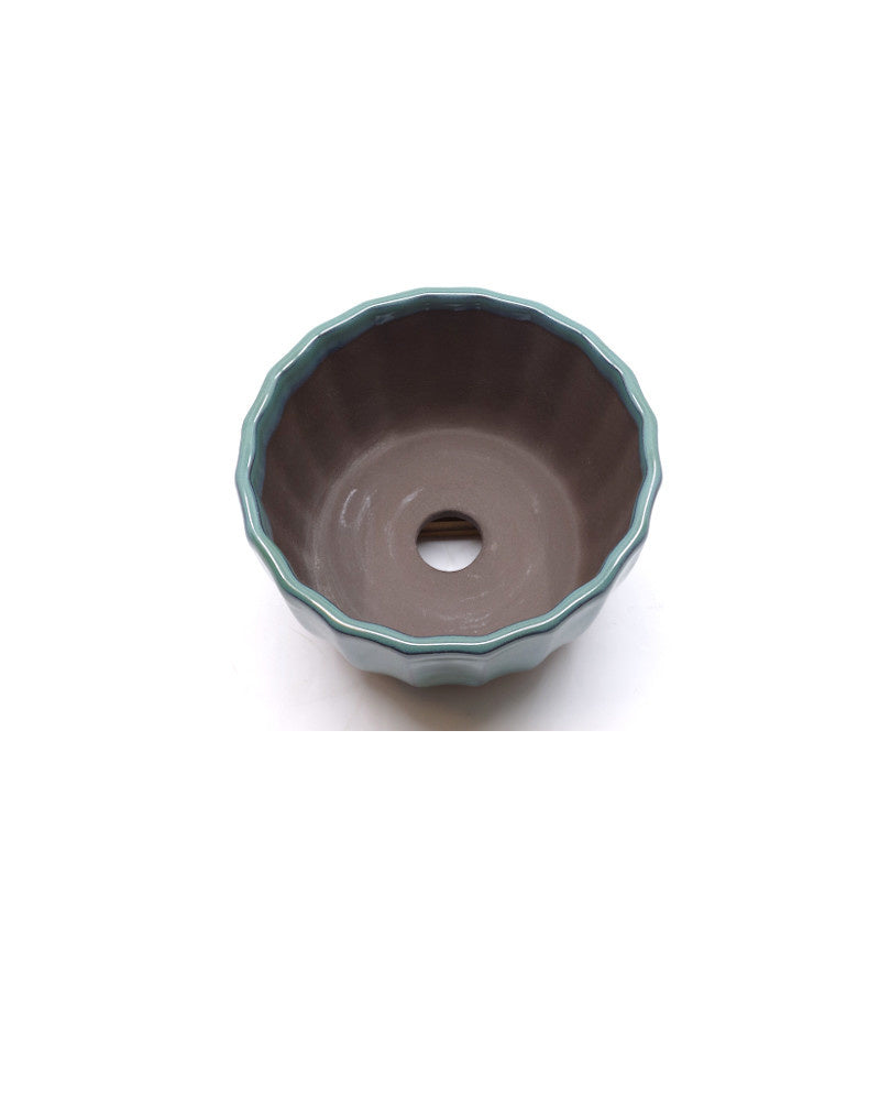 Bonsai pot groen chrysanten 12cm
