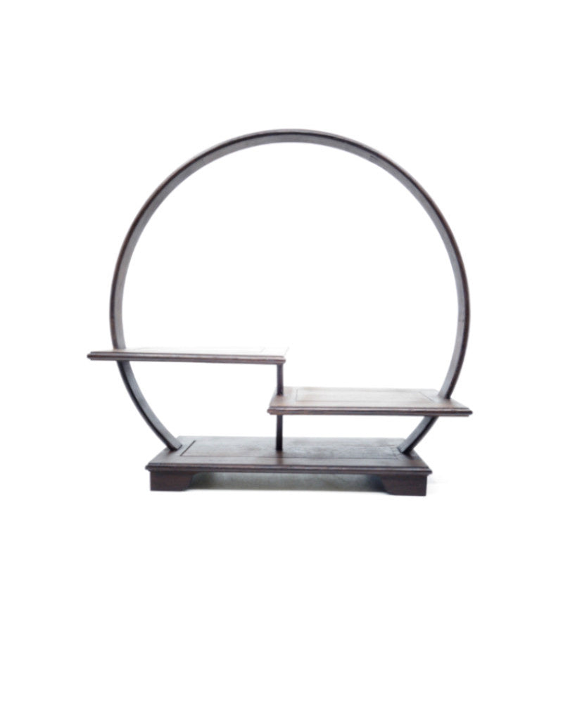 Étagère ronde Shohin pour bonsaï 33 cm