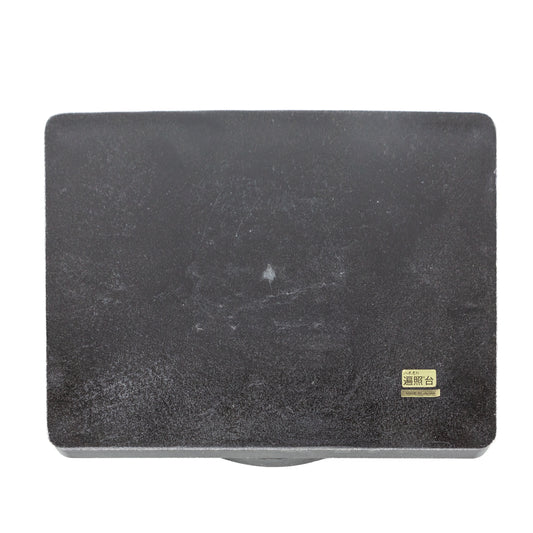 Plateau tournant en pierre rectangulaire 40 x 30 cm