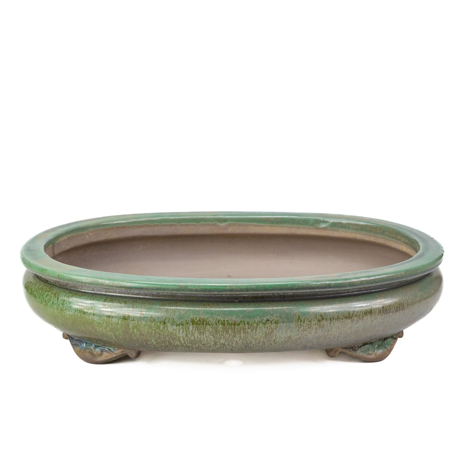 Bonsai pot groen ovaal 46cm