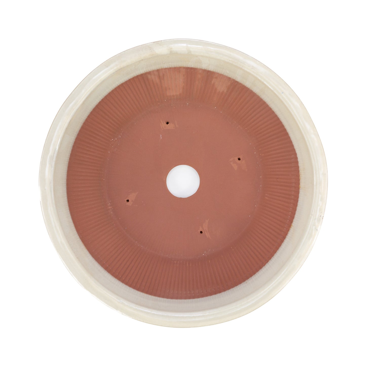 Bonsai pot creme rond 36cm