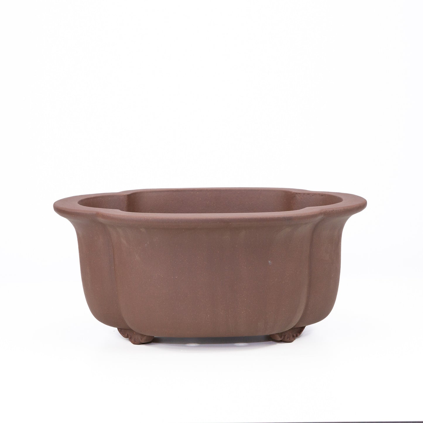 Bonsai pot ongeglazuurd mokko 36cm