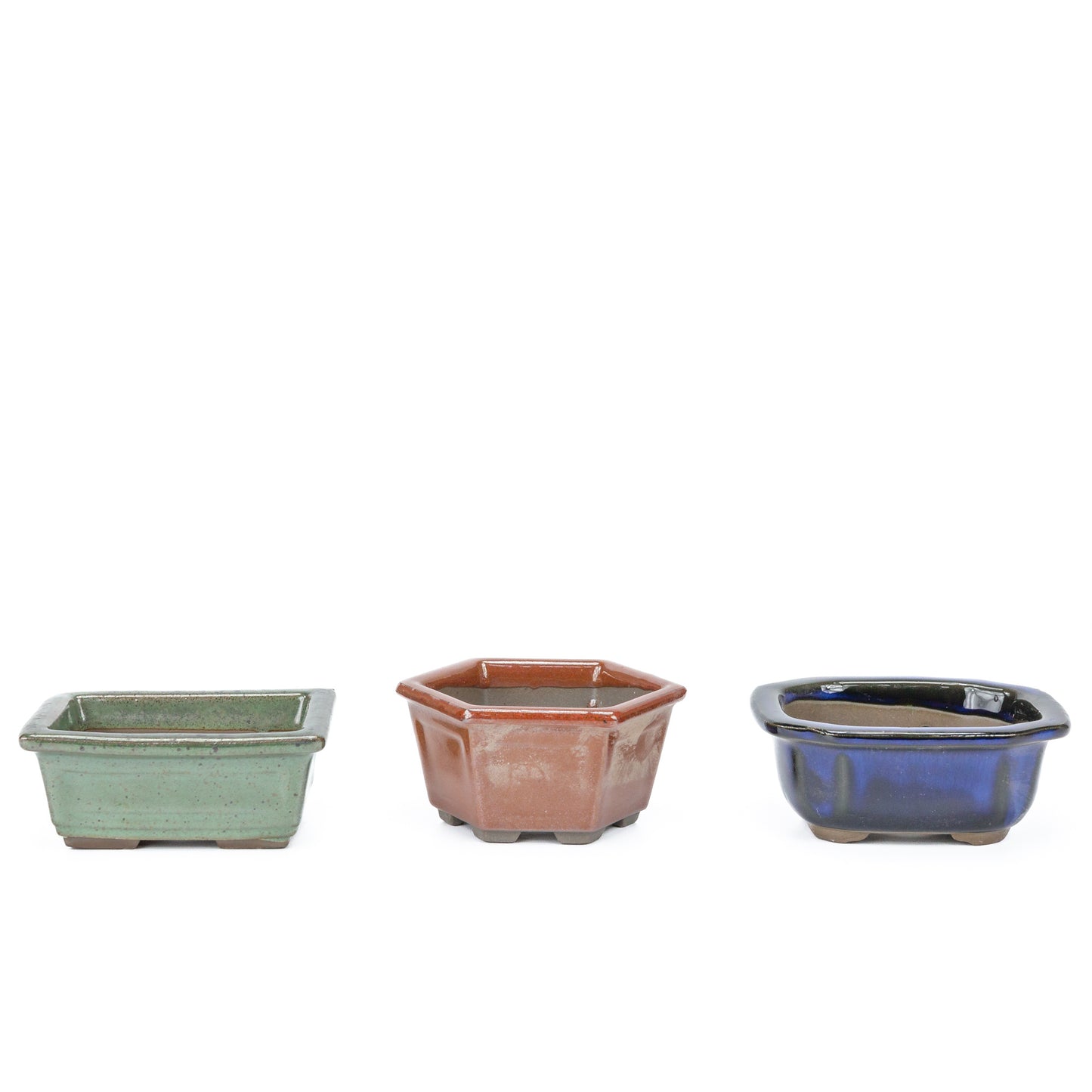 Shohin Bonsai Pot Set 3 ver. 1