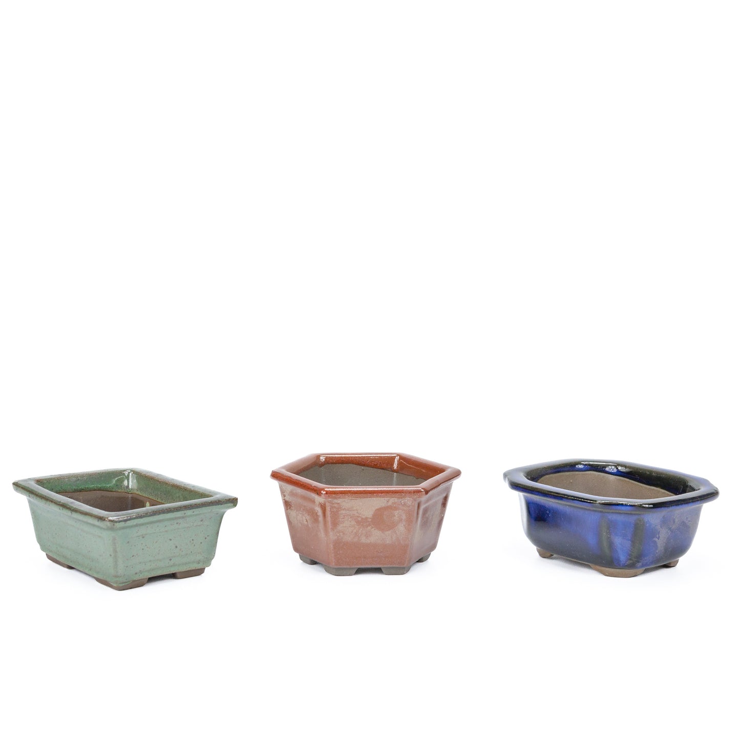 Shohin Bonsai Pot Set 3 ver. 1
