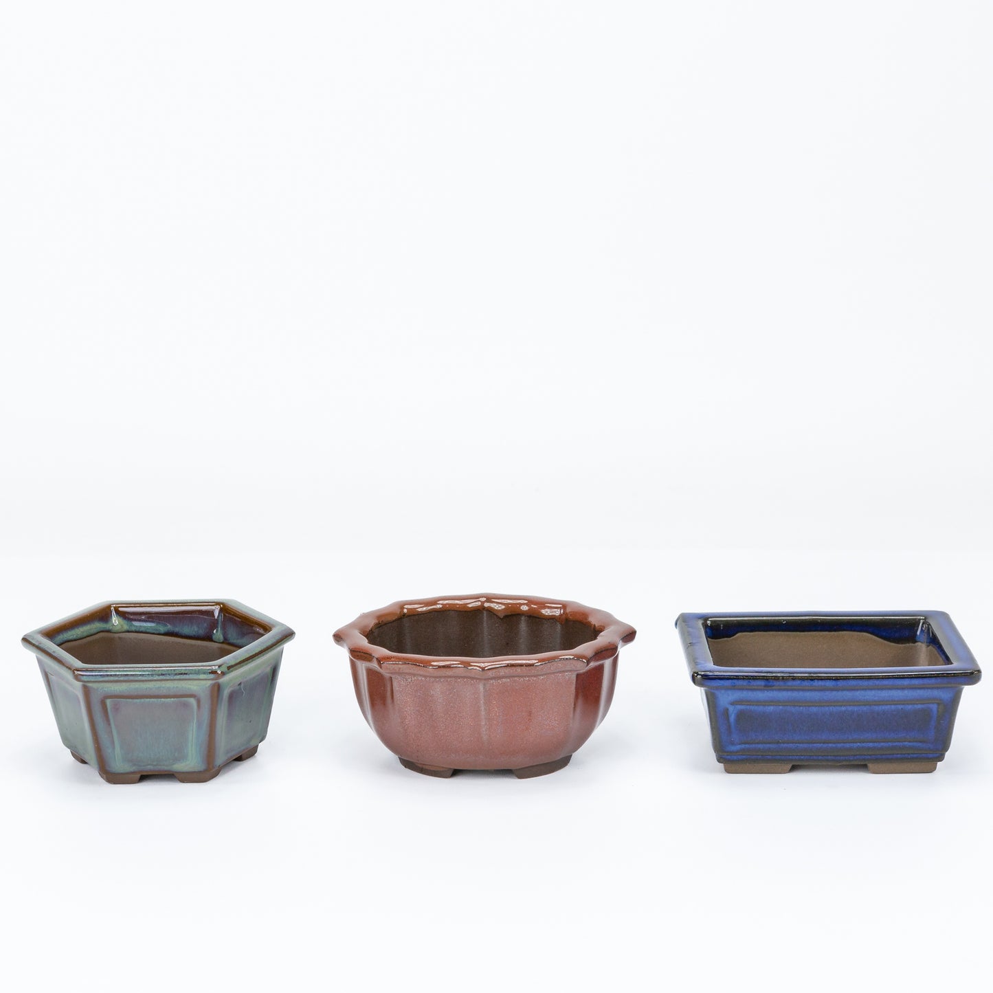 Shohin Bonsai Pot Set 3 ver. 3
