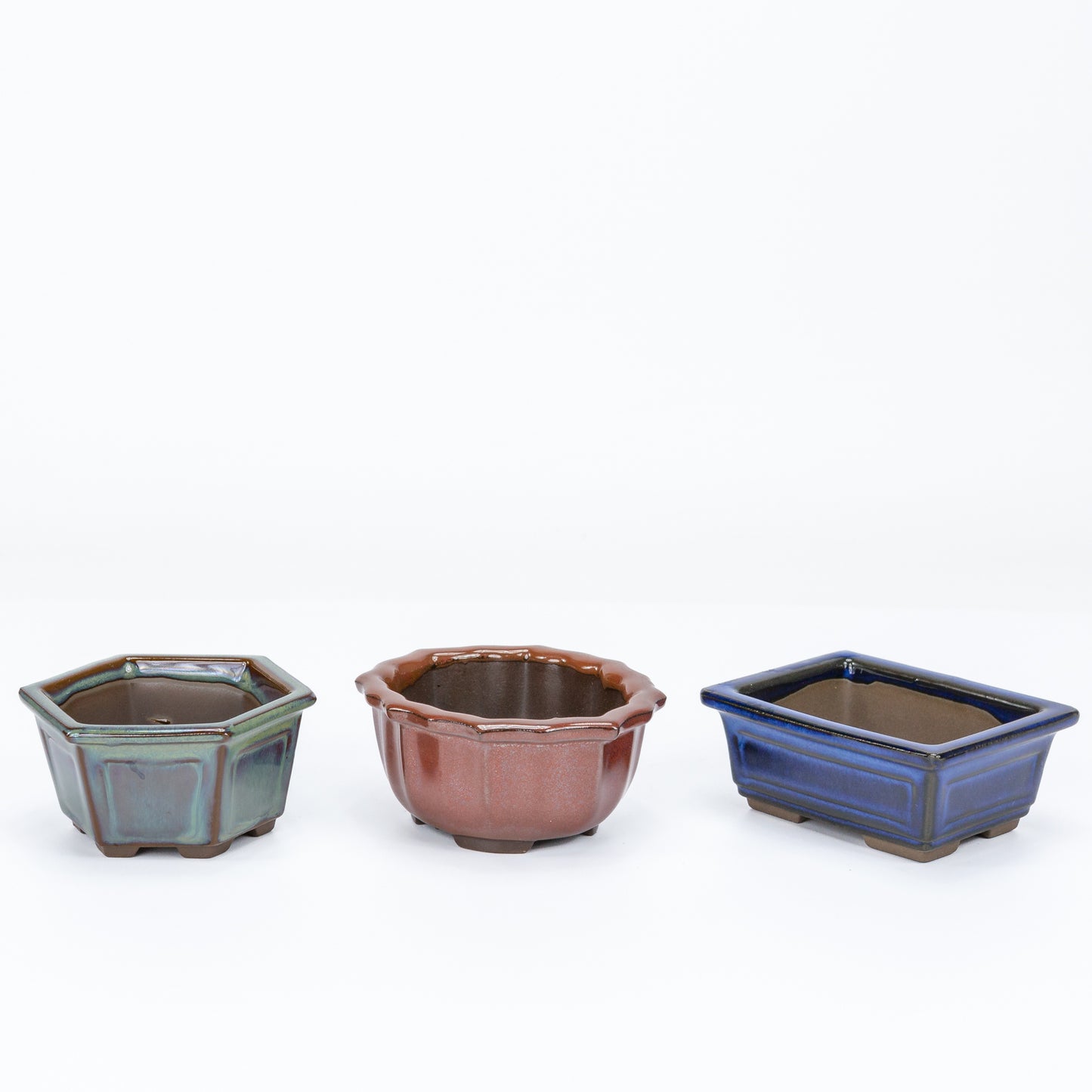 Shohin Bonsai Pot Set 3 ver. 3