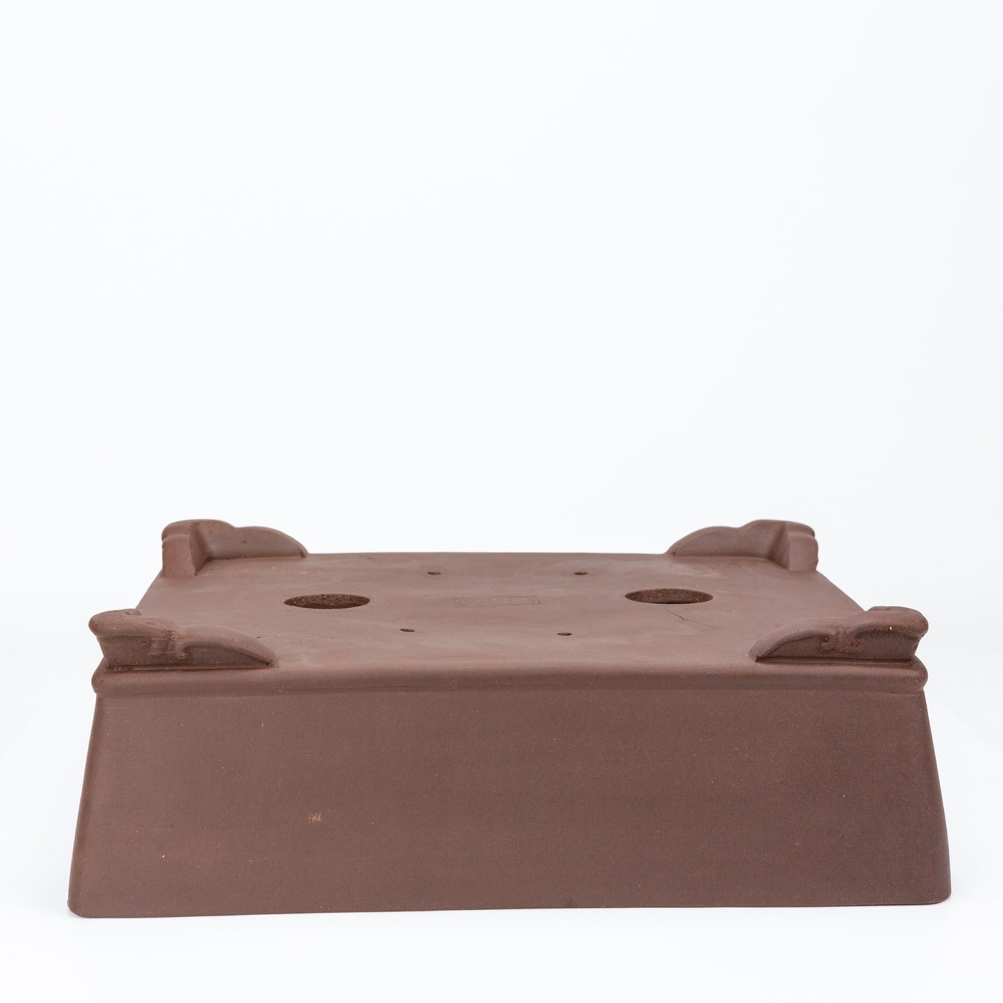 Bonsai pot ongeglazuurd rechthoek mokko 35cm