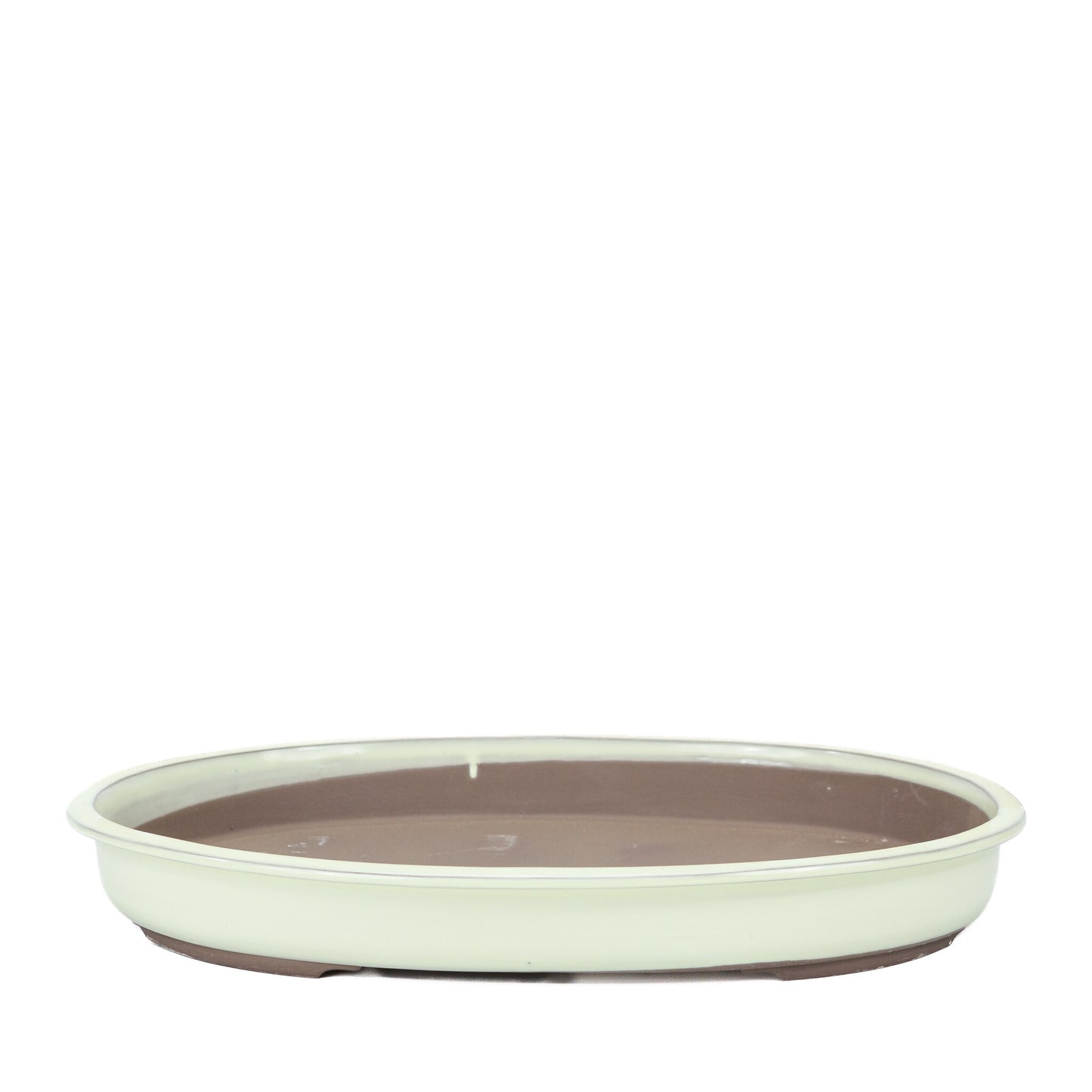 Bonsai pot creme oval 45cm