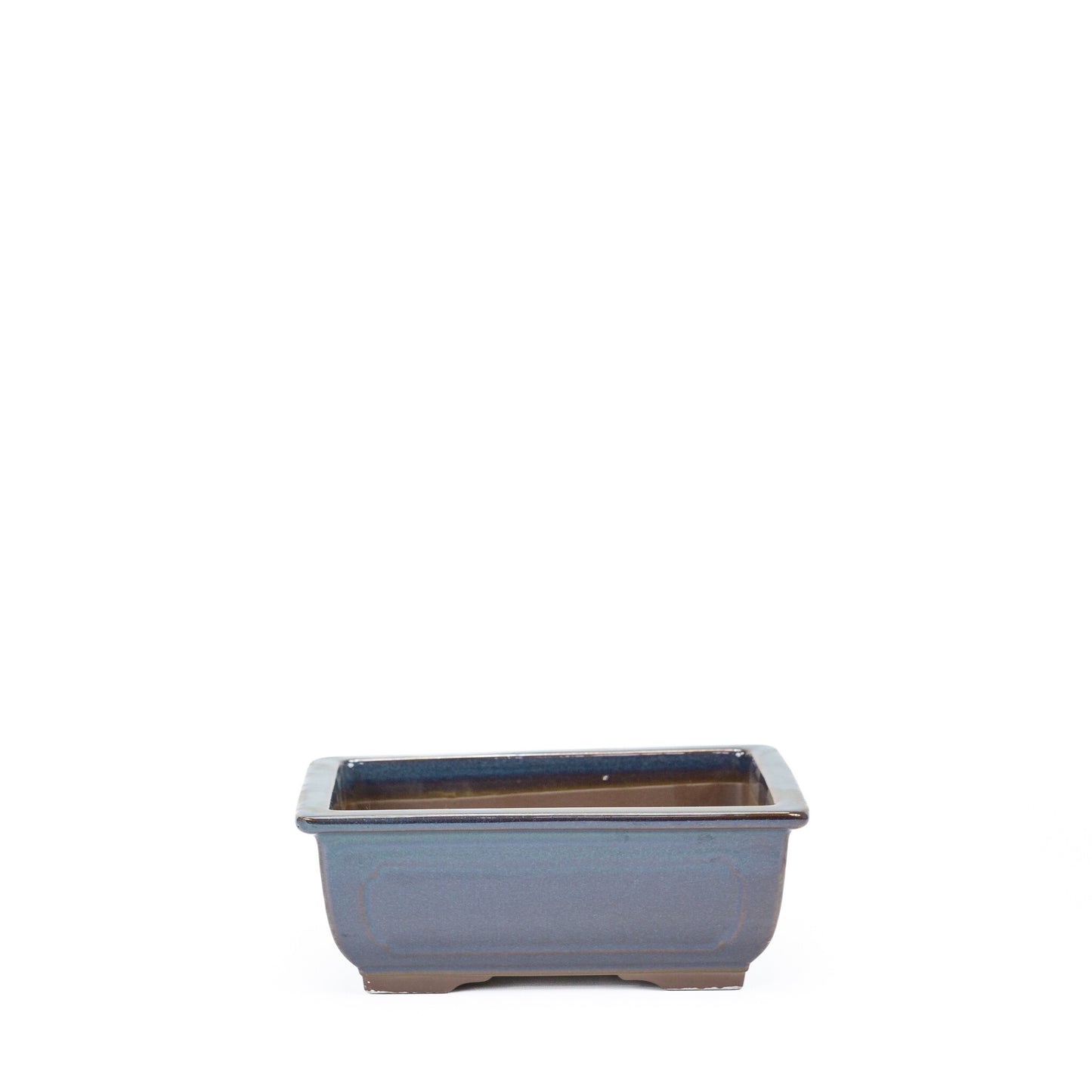 Bonsai pot groen rechthoekig 21cm