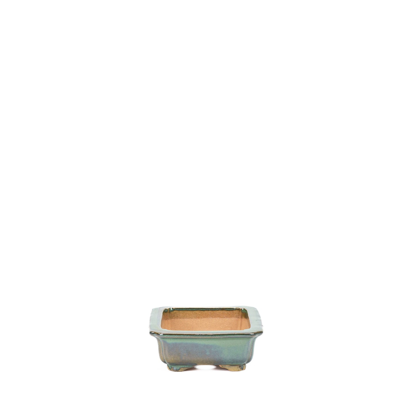 Bonsai pot groen mokko 17cm