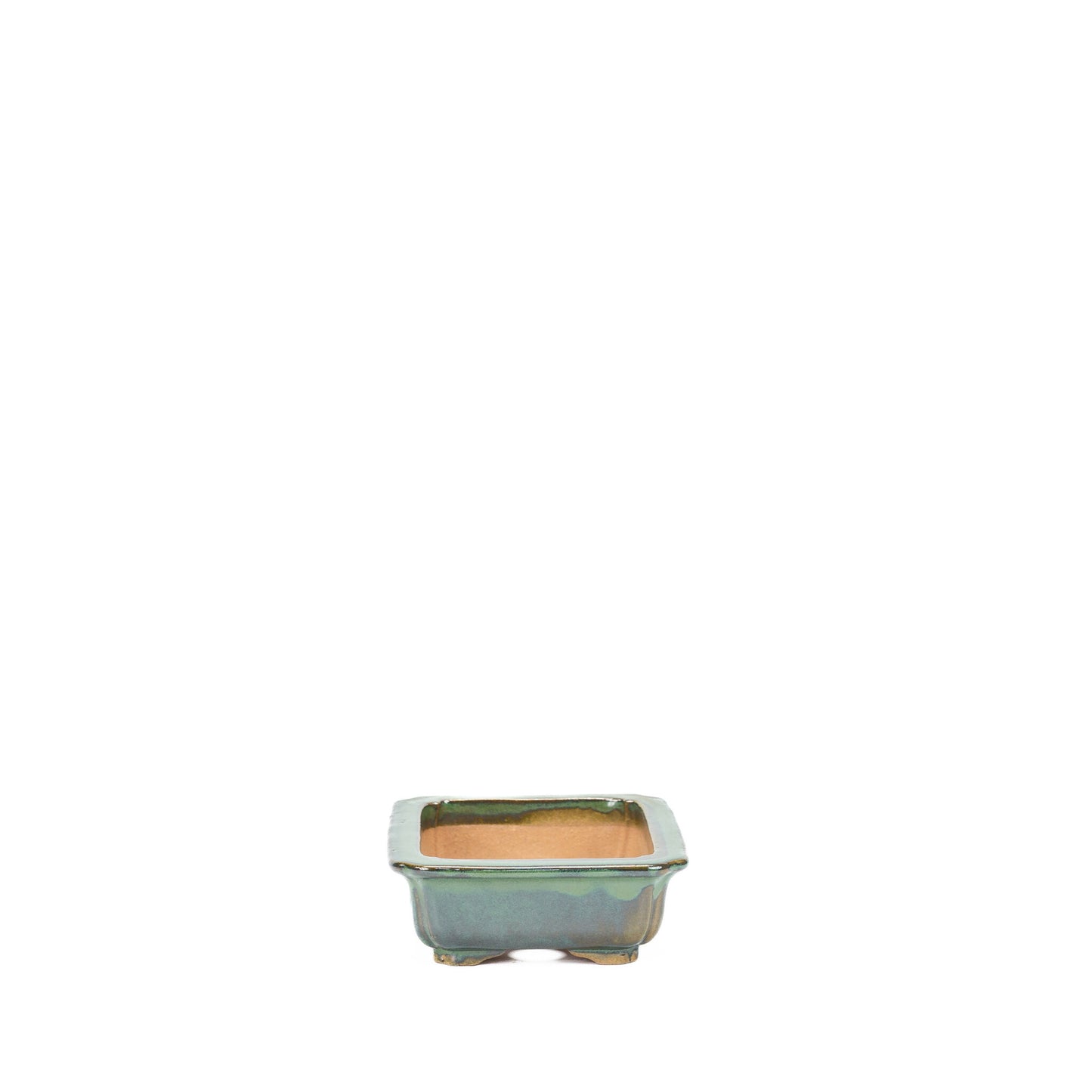 Bonsai pot groen mokko 17cm