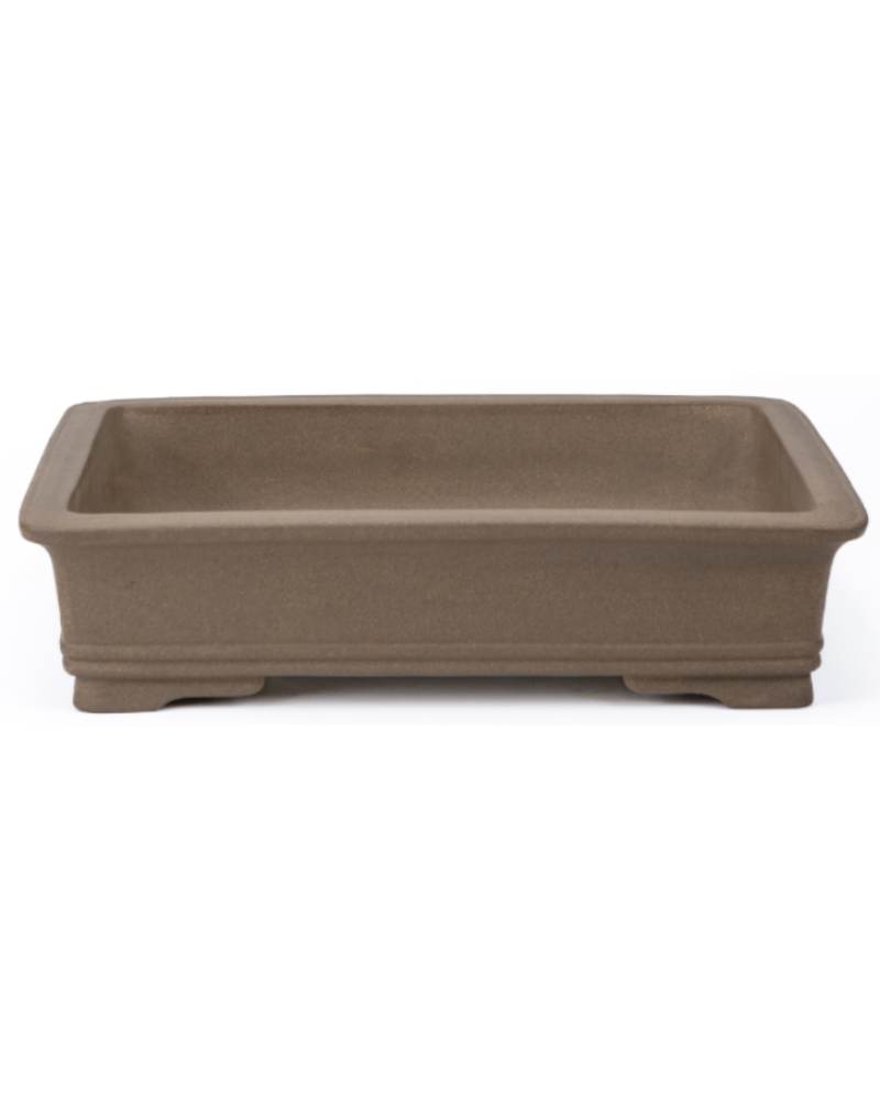 Bonsai pot ongeglazuurd rechthoek 40cm
