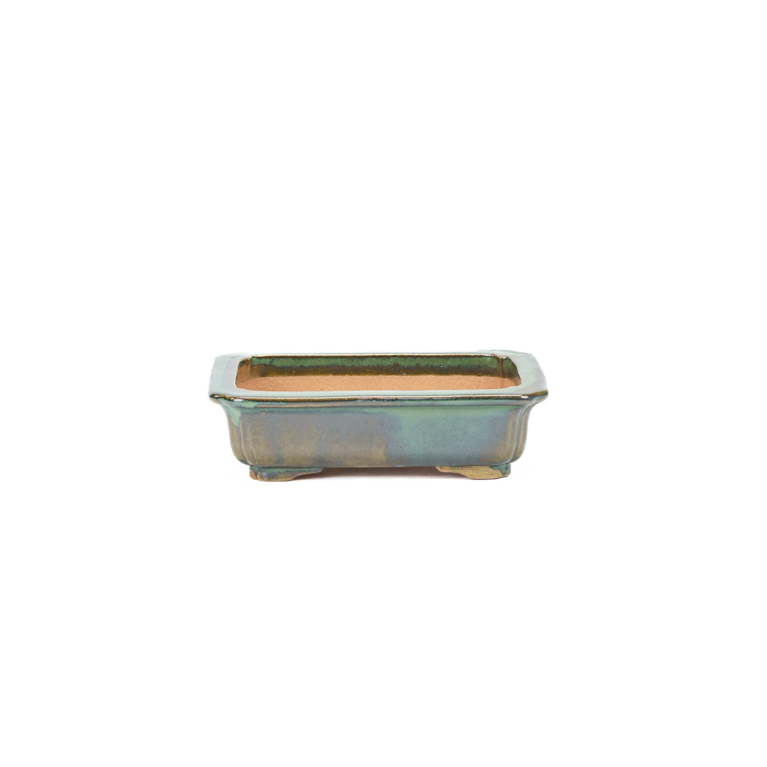 Bonsaischale grün Mokko 17cm