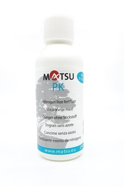 Engrais sans azote Bonsai PK (Matsu) - 250 ml