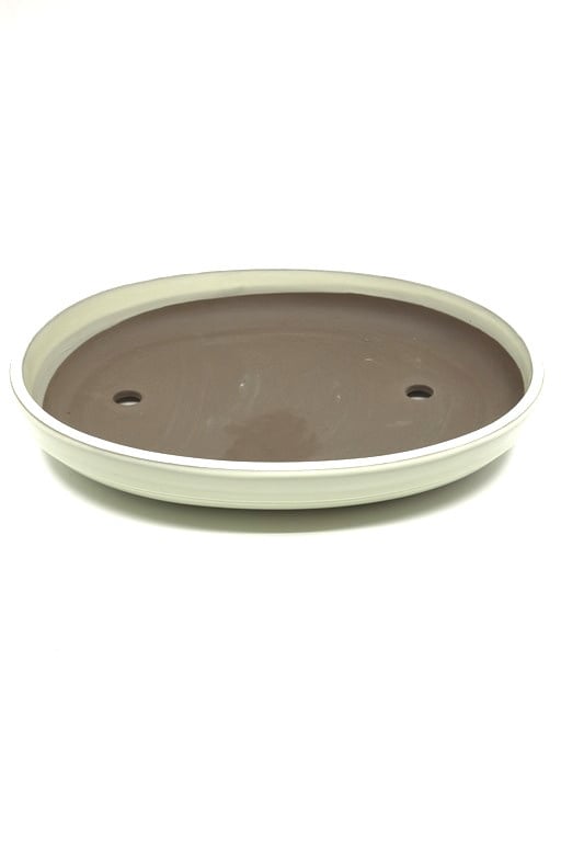 Bonsai pot creme ovaal 40cm