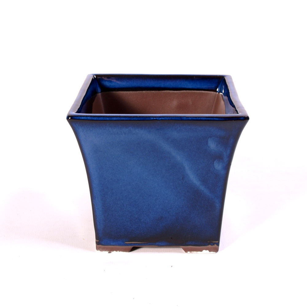 Bonsaischaal blauw hoog model 12cm Bonsai Shop