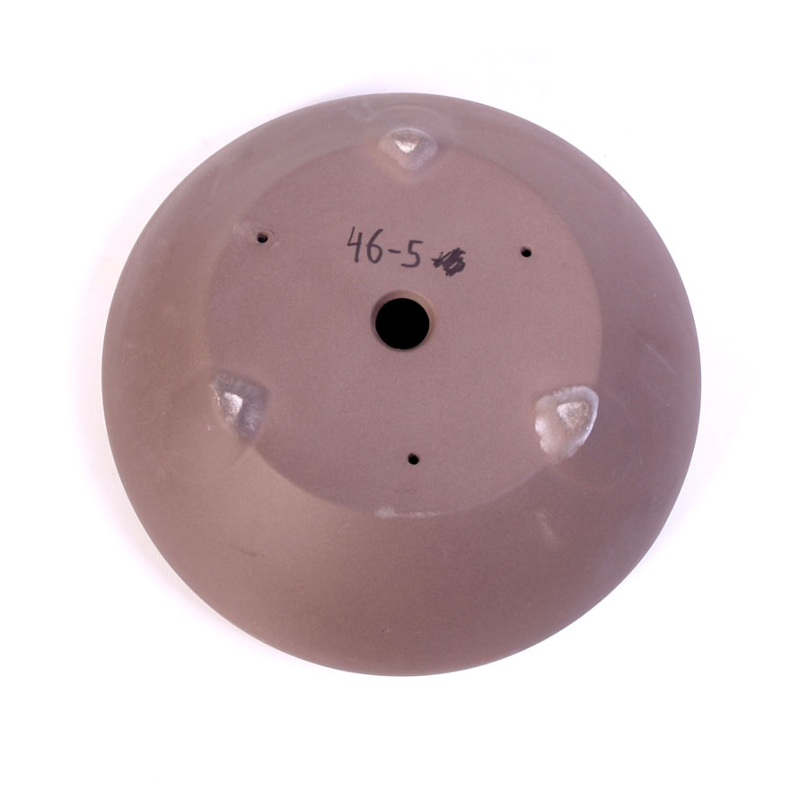 Pot à bonsaï rond brun modèle pot 15,5 cm