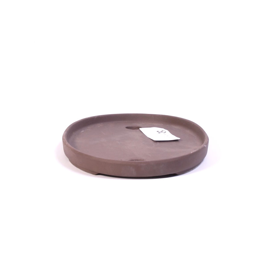 Bonsaischale braun oval niedrig 26,5cm