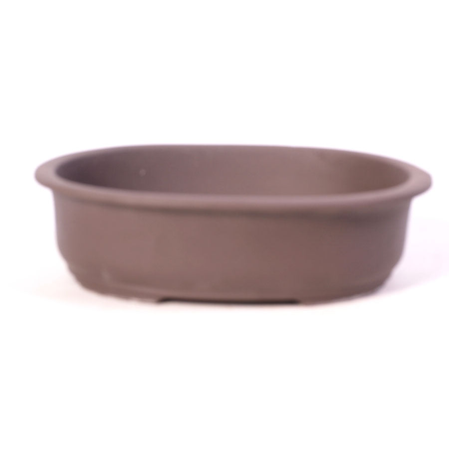 Bonsaischale oval unglasiert hoch 30cm