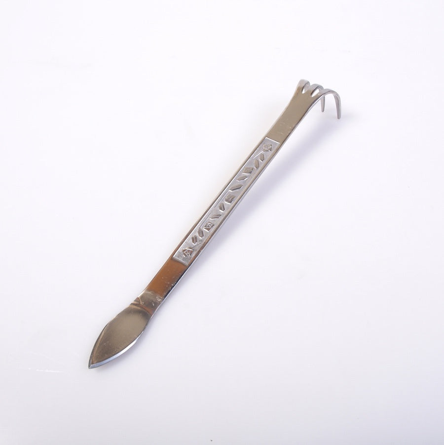 Edelstahl-Rechen- und Spatelkombination, 250 mm