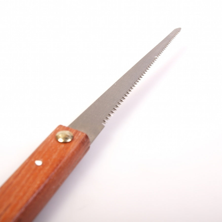 Scie à branches, manche en bois, 23 cm