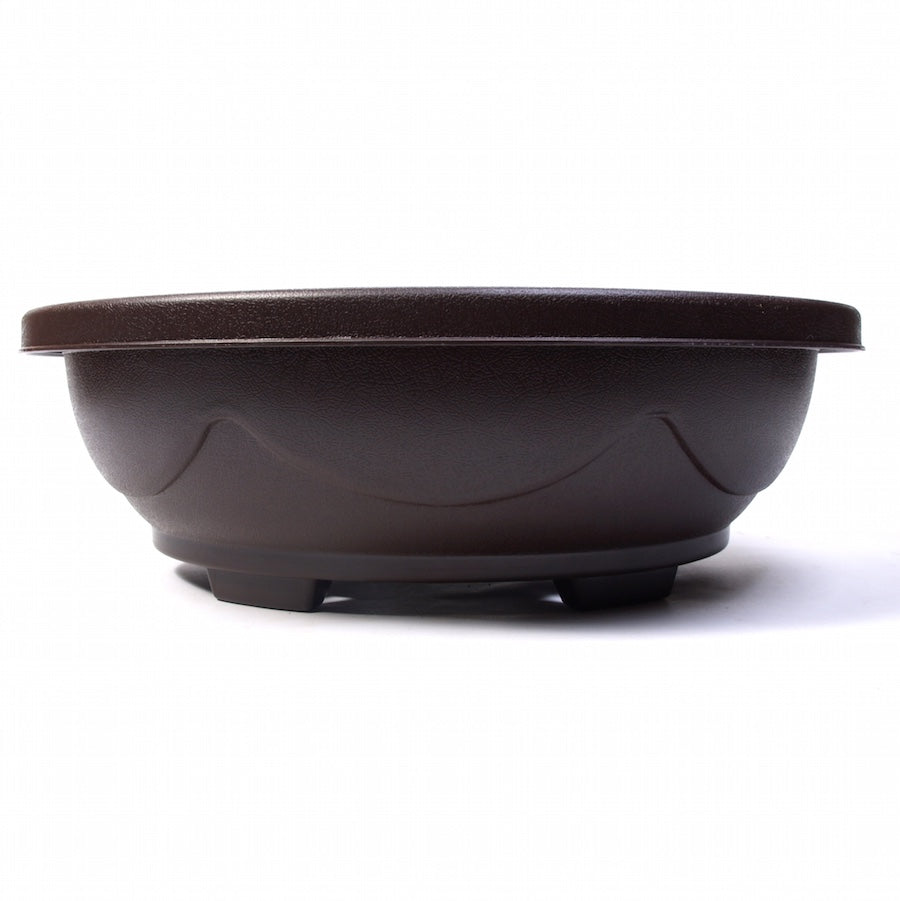 Ovale Trainingsschüssel braun 47cm