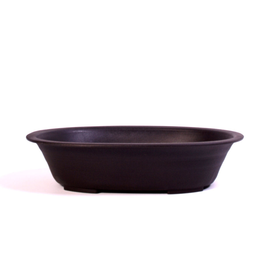 Trainingsnapf oval braun schwere Qualität 30 cm