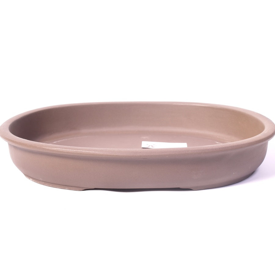 Bonsaischale braun oval 34cm