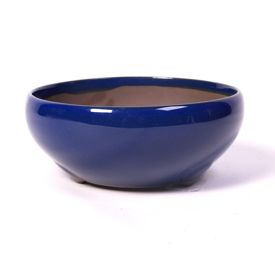 Bonsaischale blau rund 19cm