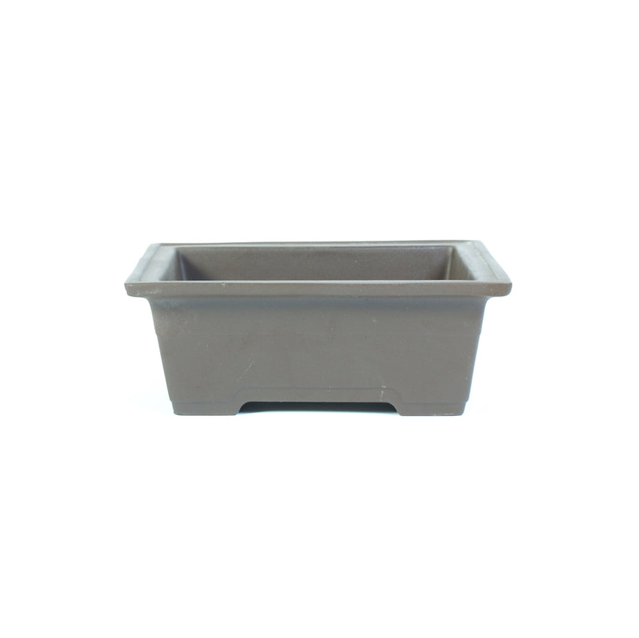 Bonsaischale braun rechteckig 18,5cm