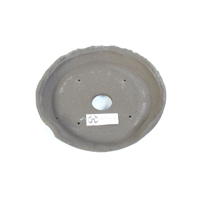 Bonsaischale braun rund grob geschliffen 25cm