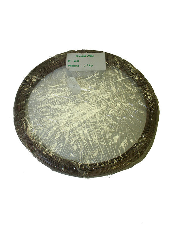 Fil de cuivre pour bonsaï 500 grammes 0,8 mm
