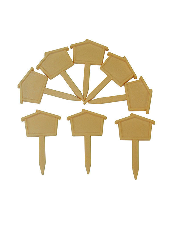 Plaque nominative pour bonsaï, petit format, 8 pièces