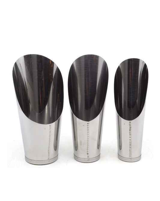 Ensemble de 3 truelles à bonsaï - acier inoxydable