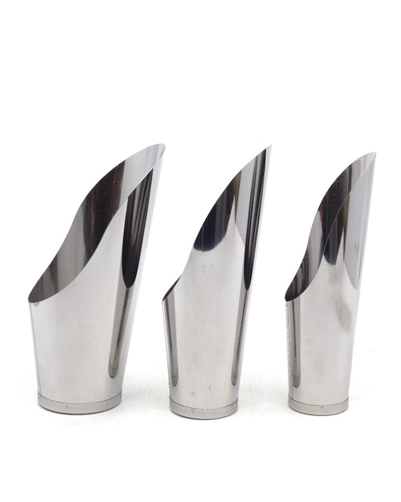 Ensemble de 3 truelles à bonsaï - acier inoxydable