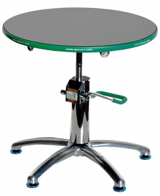 Plateau tournant rond à levage hydraulique Green T pour bonsaï (modèle de base)