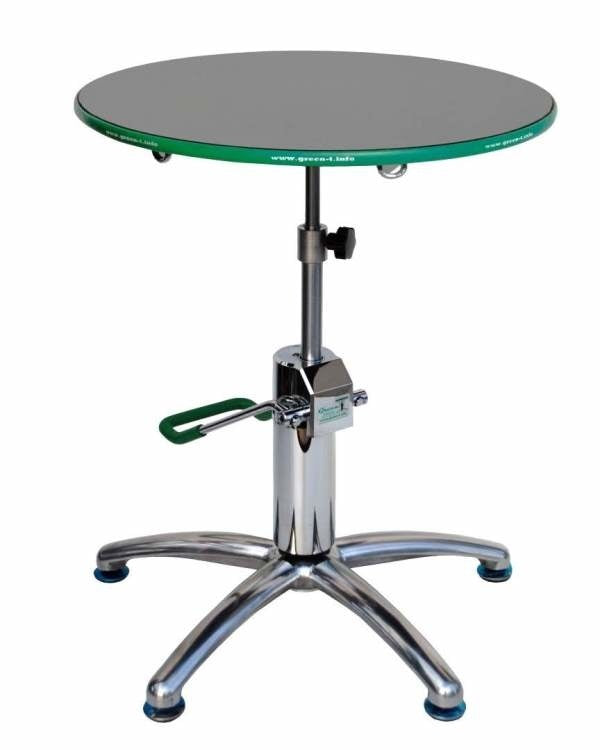Plateau tournant rond à levage hydraulique Green T pour bonsaï PLUS