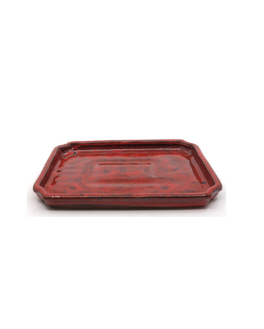 Bonsai onderschotel rood mokko 26cm
