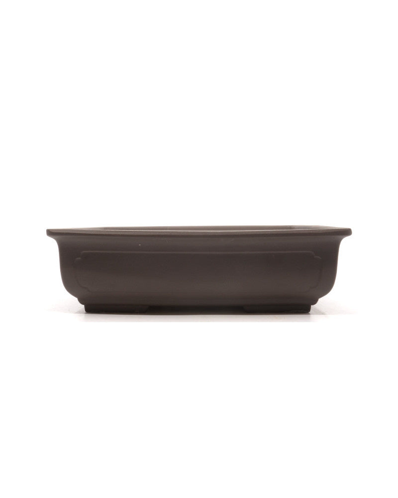 Bonsai pot ongeglazuurd rechthoek 26cm