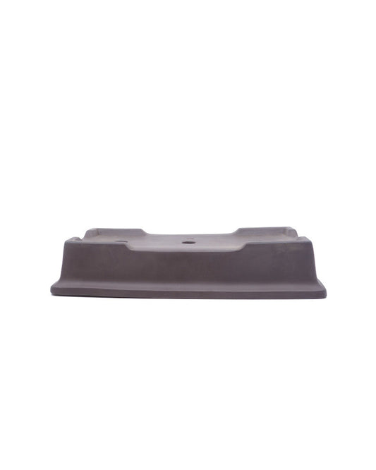 Bonsai pot ongeglazuurd rechthoekig voor groepsbeplanting 27cm