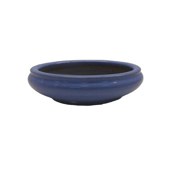 Pot à bonsaï rond bleu clair 15 cm