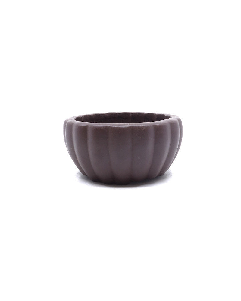 Pot à bonsaï Yixing non émaillé Chrysanthèmes 15 cm