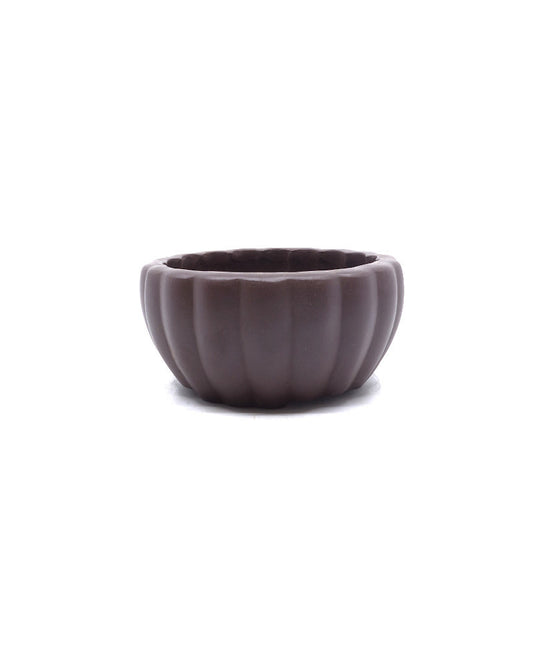 Pot à bonsaï Yixing non émaillé Chrysanthèmes 15 cm