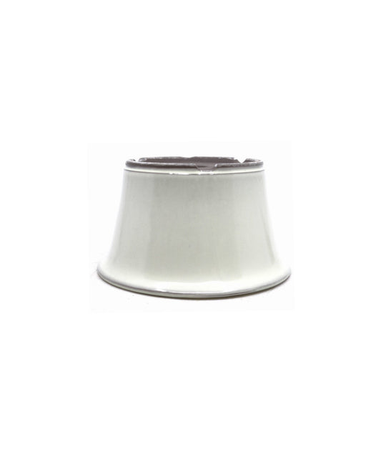 Bonsai pot semi-cascade rond creme 16cm 