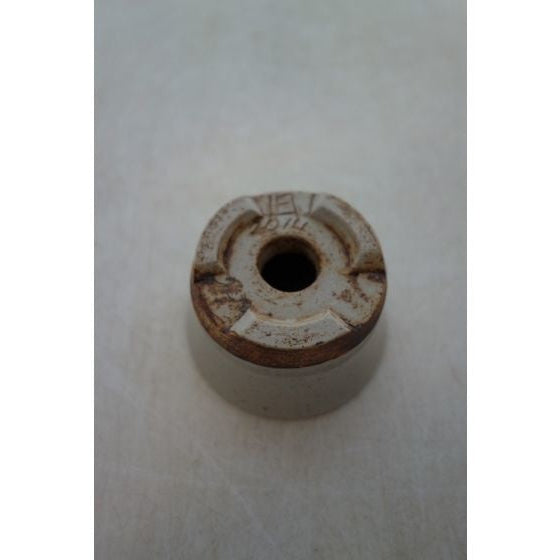 Pot à bonsaï Mame 'Rene Lecocq' rond crème 5cm