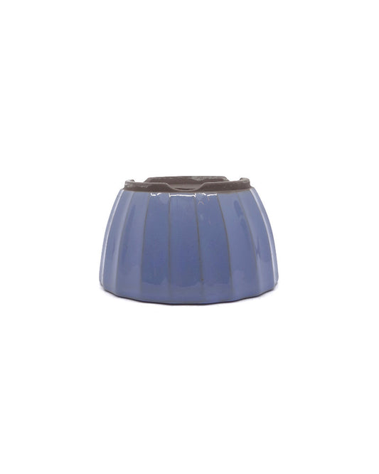 Bonsai pot licht blauw chrysanten 12cm