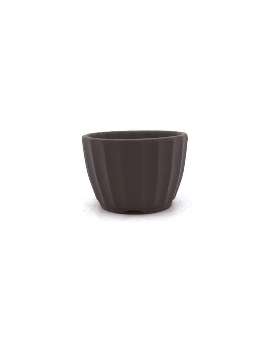 Shohin Bonsai pot ongeglazuurd chrysanten 10cm