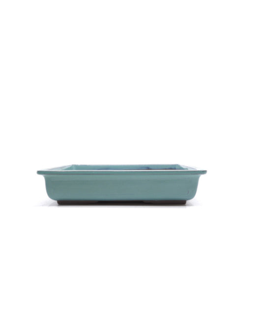 Bonsai pot groen rechthoekig 25cm