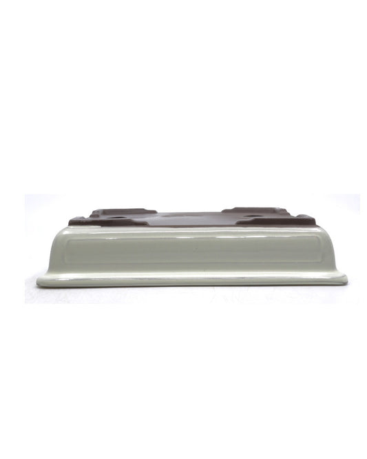 Bonsai pot creme rechthoekig 40cm